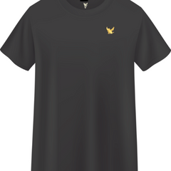 Mens Black Polyester Running Athletic Shirt